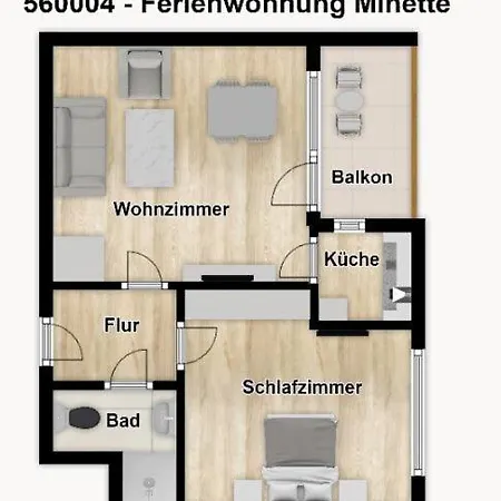 Апартаменты Haus Elisabeth-anna-strasse 28 Minette Вангероге